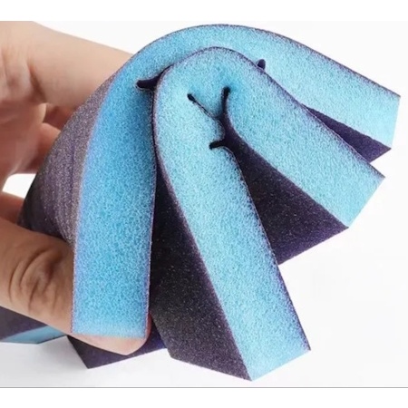 Шлифовальная губка двусторонняя Sided sponges Blue